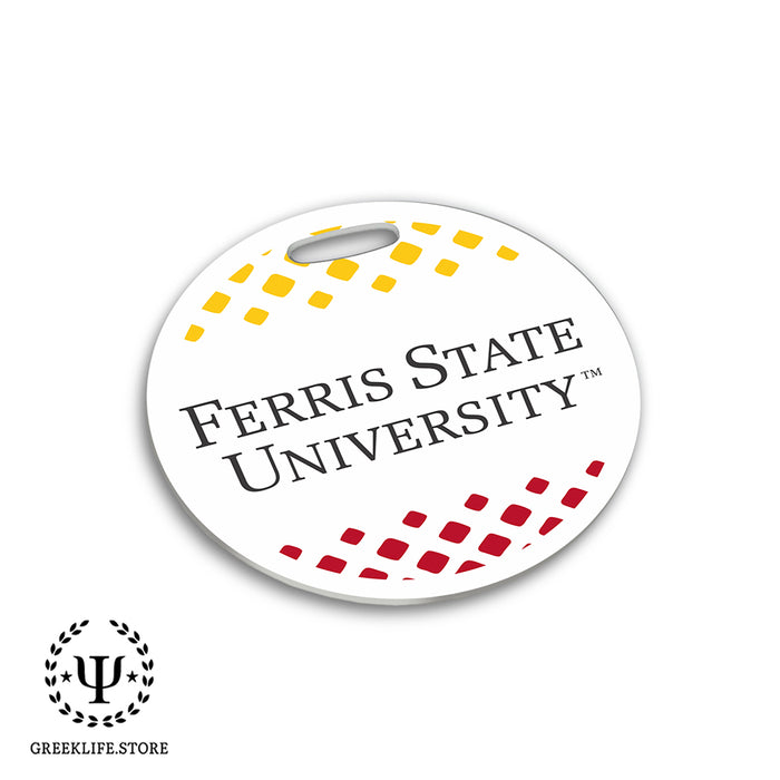 Ferris State University Luggage Bag Tag (round)