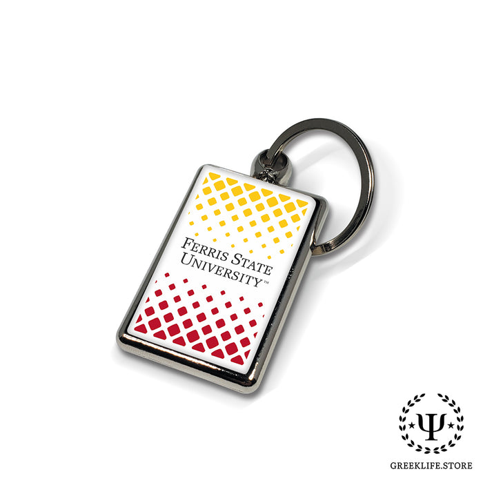 Ferris State University Keychain Rectangular