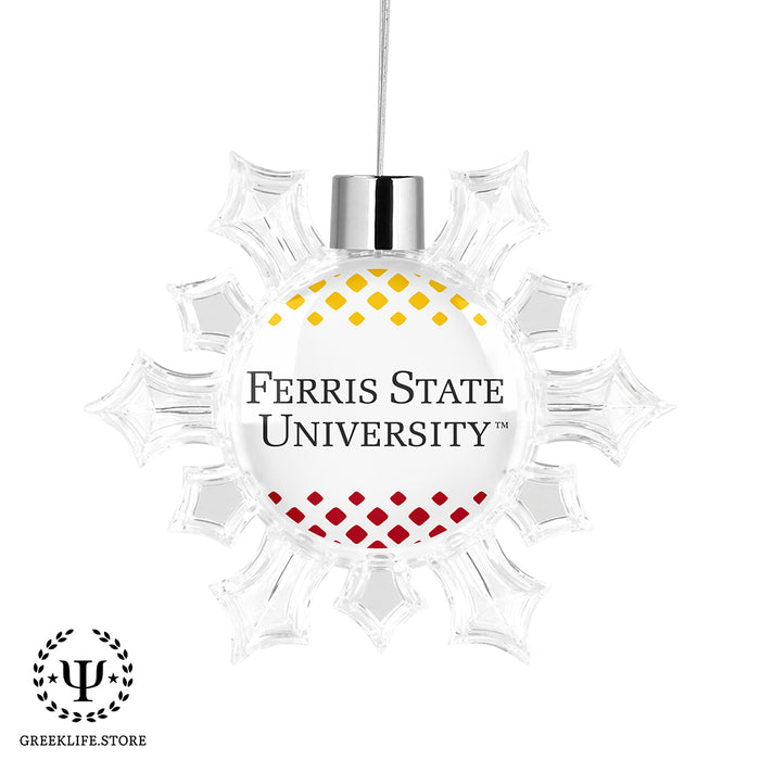 Ferris State University Christmas Ornament - Snowflake