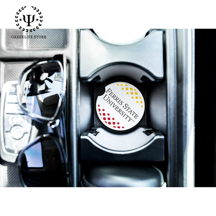 Ferris State University Car Cup Holder Coaster (Set of 2)