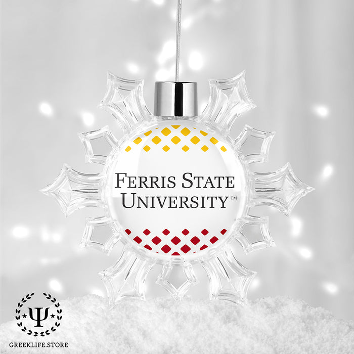 Ferris State University Christmas Ornament - Snowflake