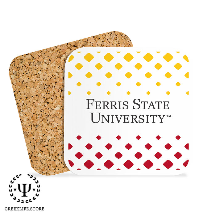 Ferris State University Beverage Coasters Square (Set of 4)