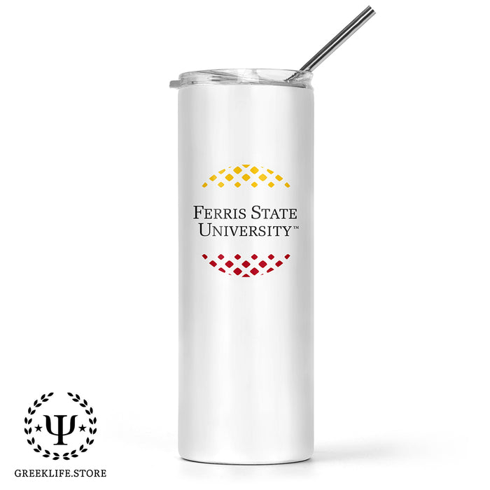 Ferris State University Stainless Steel Skinny Tumbler 20 OZ
