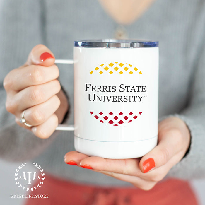 Ferris State University Stainless Steel Travel Mug 13 OZ