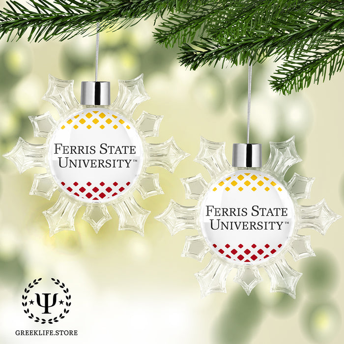 Ferris State University Christmas Ornament - Snowflake
