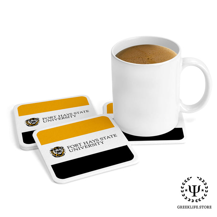 Fort Hays State University Beverage Coasters Square (Set of 4)