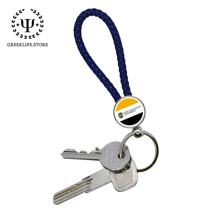 Fort Hays State University Keychain round