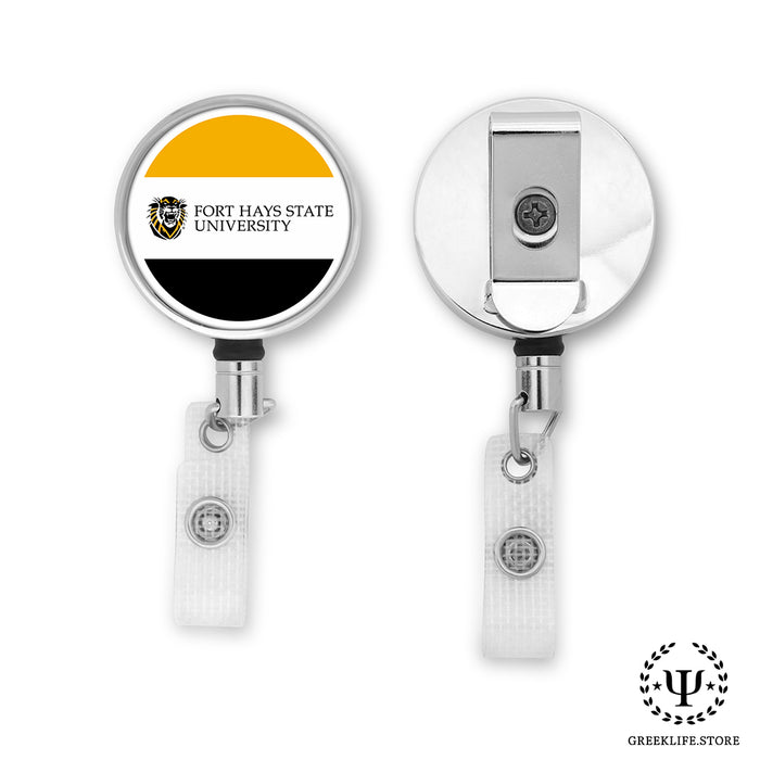 Fort Hays State University Badge Reel Holder