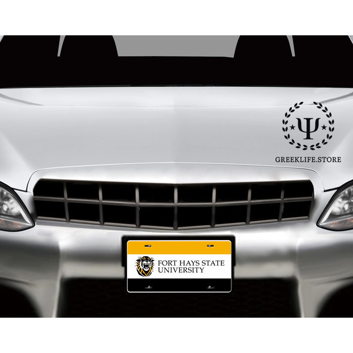 Fort Hays State University Decorative License Plate