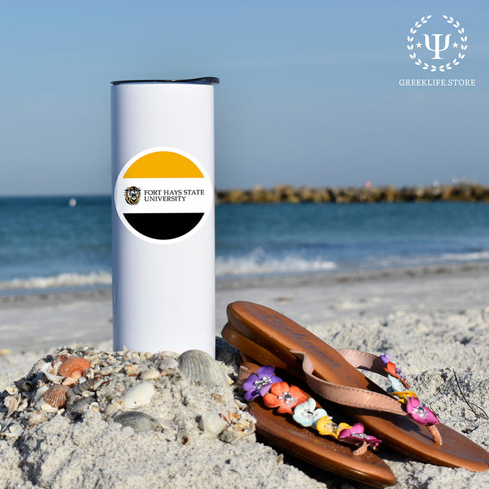 Fort Hays State University Stainless Steel Skinny Tumbler 20 OZ