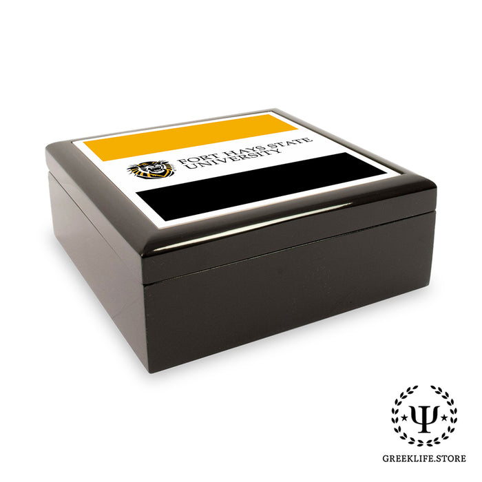 Fort Hays State University Keepsake Box Wooden