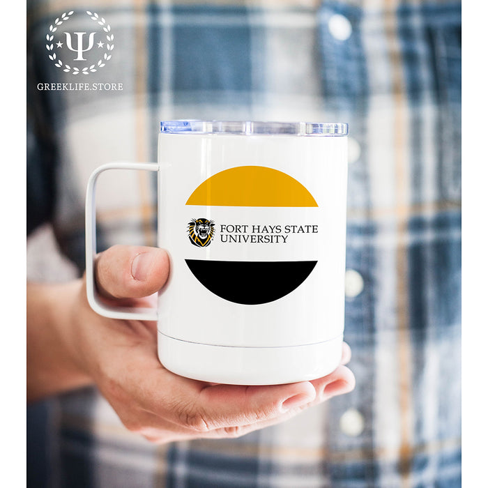 Fort Hays State University Stainless Steel Travel Mug 13 OZ