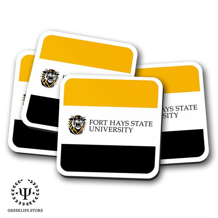 Fort Hays State University Beverage Coasters Square (Set of 4)