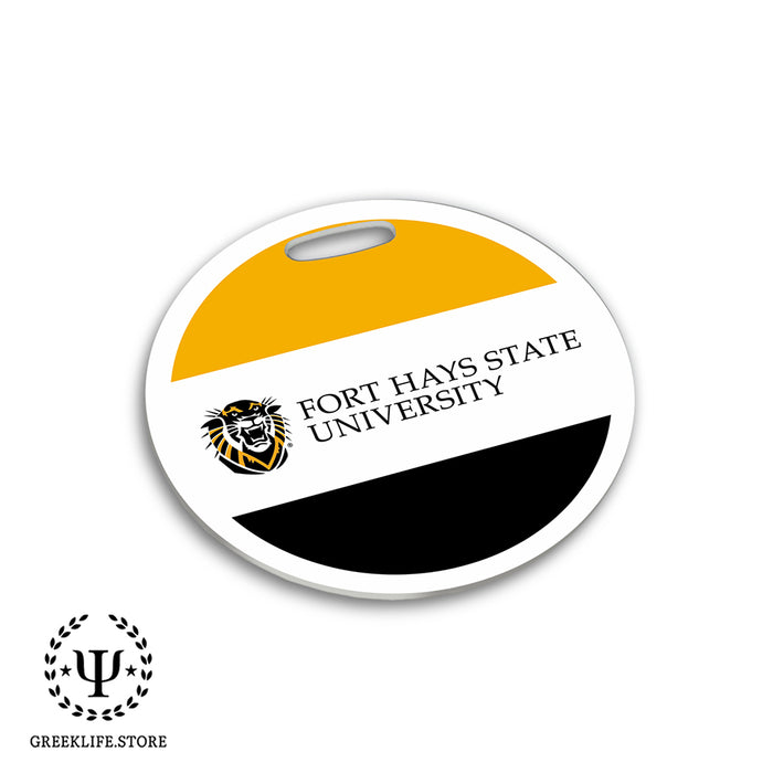 Fort Hays State University Luggage Bag Tag (round)