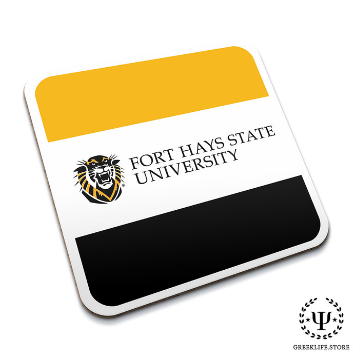 Fort Hays State University Beverage Coasters Square (Set of 4)
