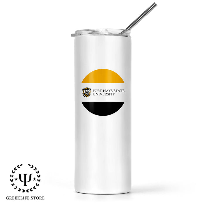 Fort Hays State University Stainless Steel Skinny Tumbler 20 OZ