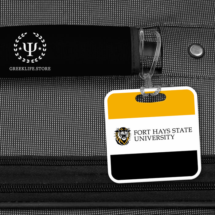 Fort Hays State University Luggage Bag Tag (square)