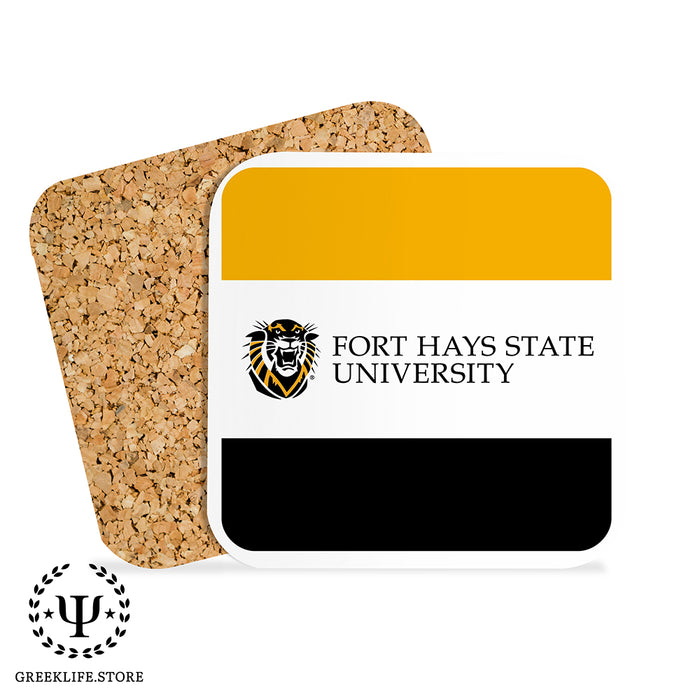 Fort Hays State University Beverage Coasters Square (Set of 4)