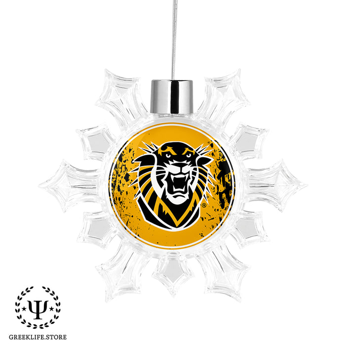 Fort Hays State University Christmas Ornament - Snowflake