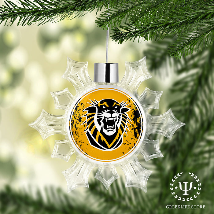 Fort Hays State University Christmas Ornament - Snowflake