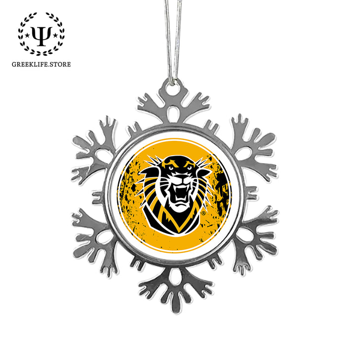 Fort Hays State University Christmas Ornament - Snowflake Metal