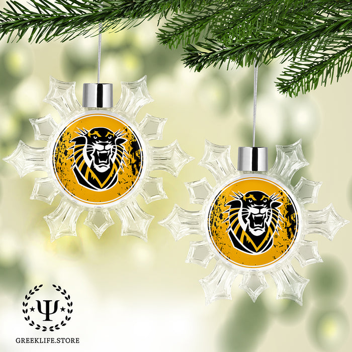 Fort Hays State University Christmas Ornament - Snowflake