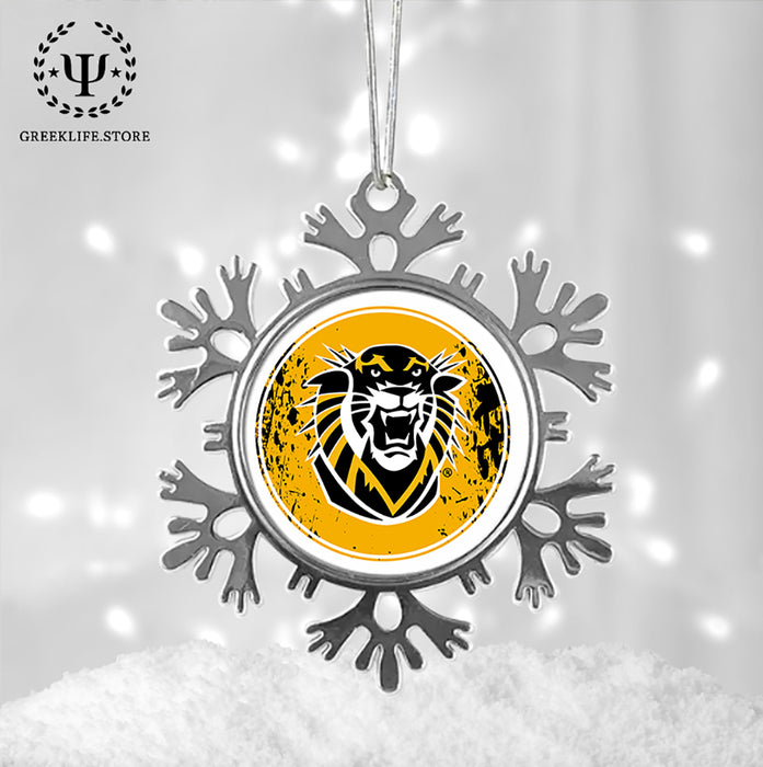 Fort Hays State University Christmas Ornament - Snowflake Metal