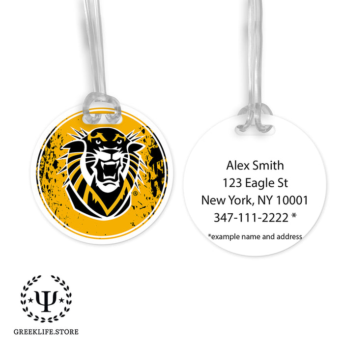 Fort Hays State University Luggage Bag Tag (round)