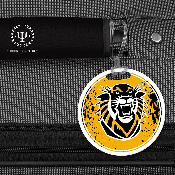 Fort Hays State University Luggage Bag Tag (round)