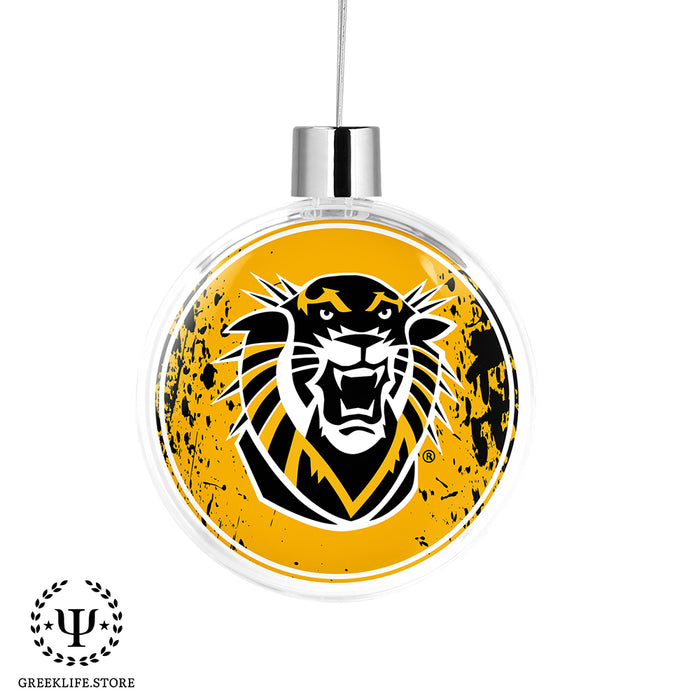 Fort Hays State University Christmas Ornament Flat Round