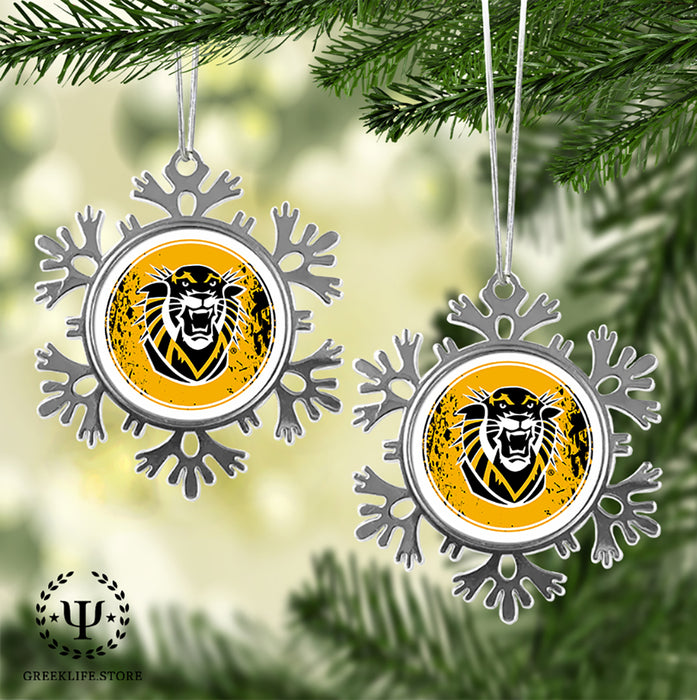 Fort Hays State University Christmas Ornament - Snowflake Metal