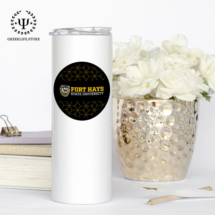 Fort Hays State University Stainless Steel Skinny Tumbler 20 OZ