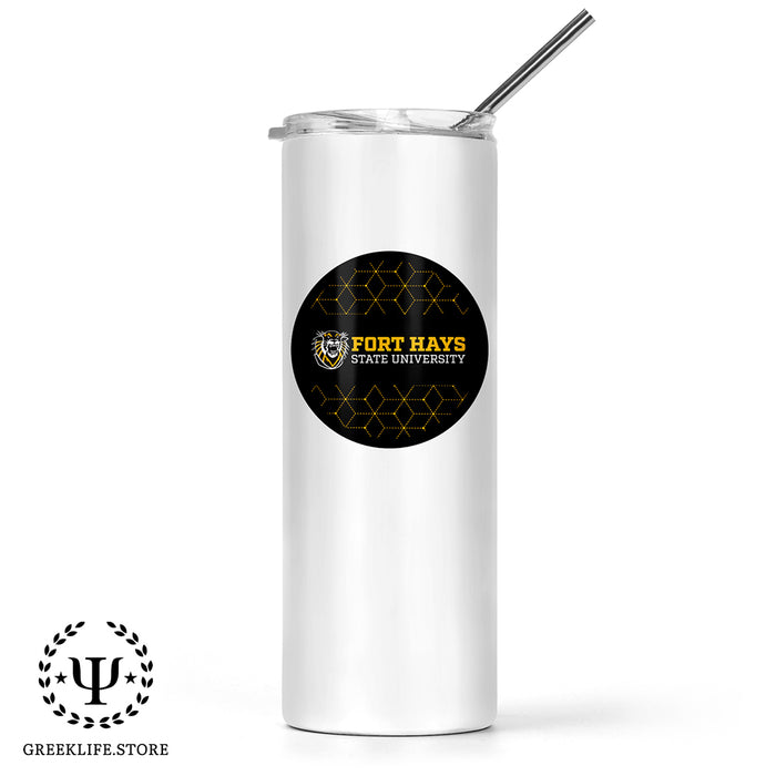 Fort Hays State University Stainless Steel Skinny Tumbler 20 OZ
