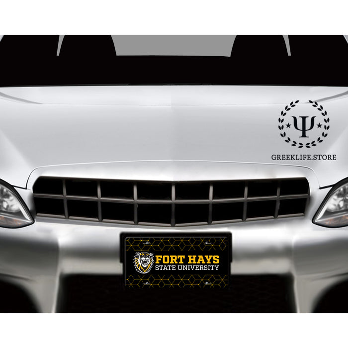Fort Hays State University Decorative License Plate