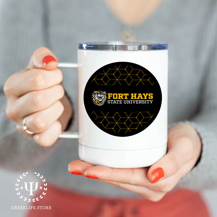 Fort Hays State University Stainless Steel Travel Mug 13 OZ