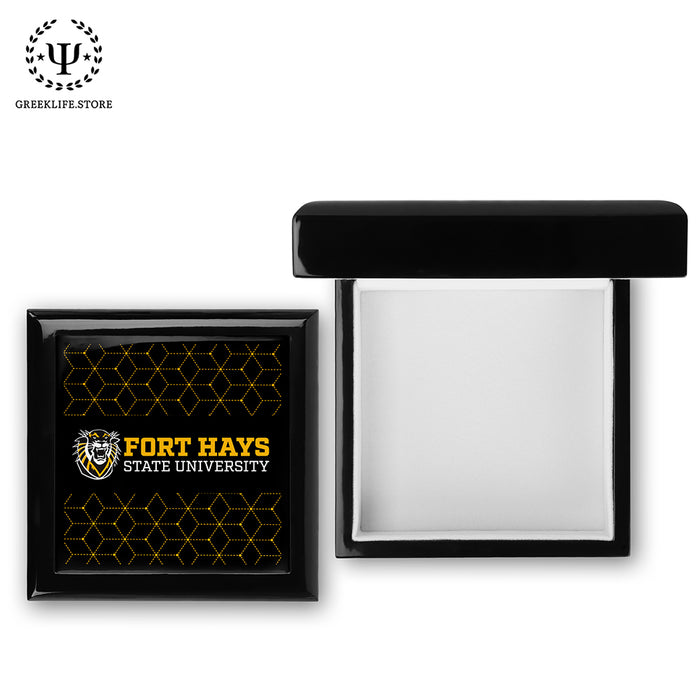 Fort Hays State University Keepsake Box Wooden