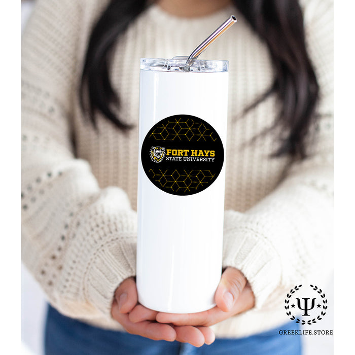 Fort Hays State University Stainless Steel Skinny Tumbler 20 OZ