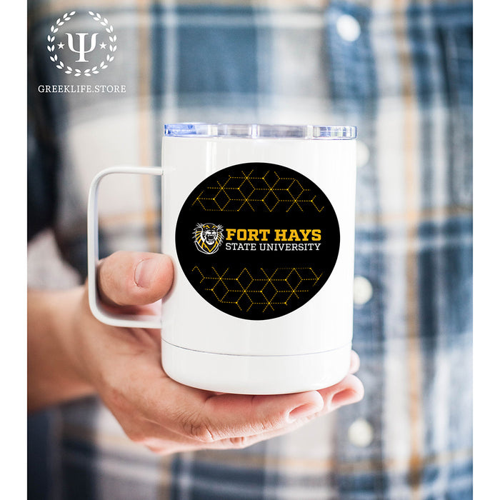 Fort Hays State University Stainless Steel Travel Mug 13 OZ