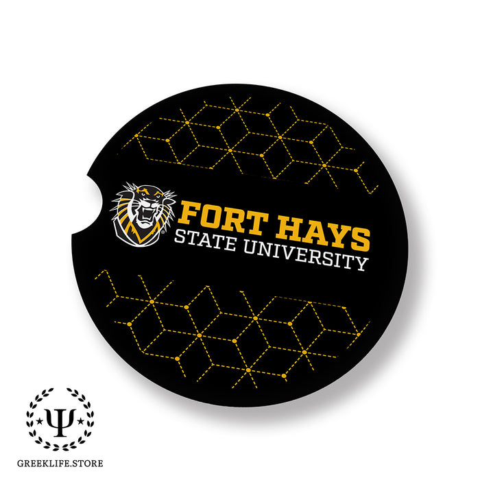 Fort Hays State University Car Cup Holder Coaster (Set of 2)
