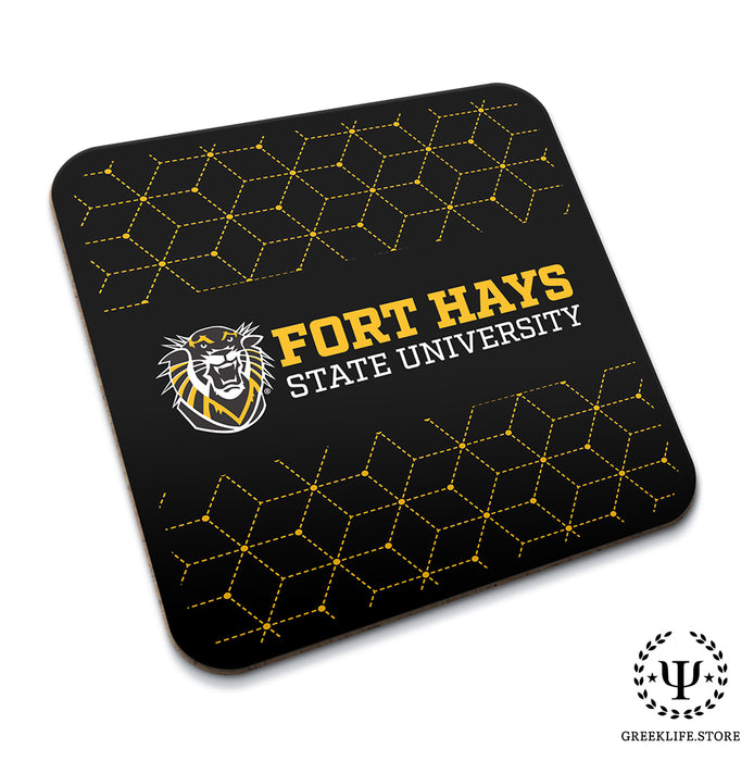 Fort Hays State University Beverage Coasters Square (Set of 4)