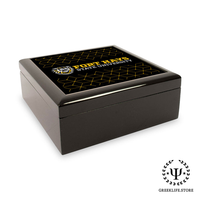 Fort Hays State University Keepsake Box Wooden