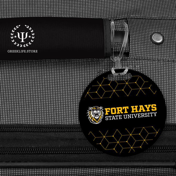 Fort Hays State University Luggage Bag Tag (round)