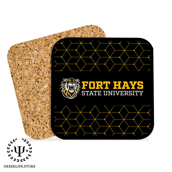 Fort Hays State University Beverage Coasters Square (Set of 4)