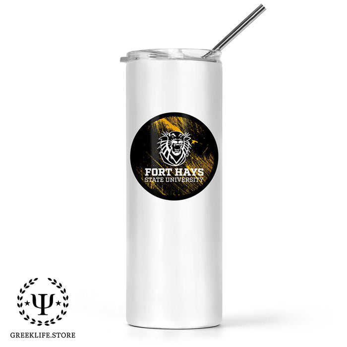 Fort Hays State University Stainless Steel Skinny Tumbler 20 OZ