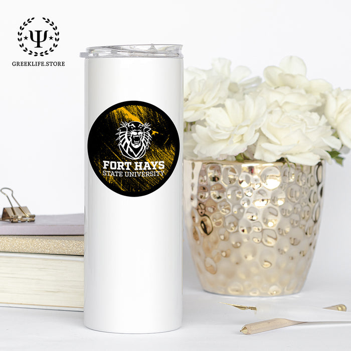 Fort Hays State University Stainless Steel Skinny Tumbler 20 OZ