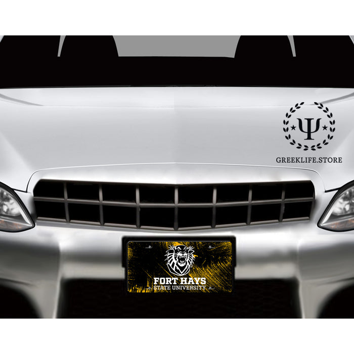 Fort Hays State University Decorative License Plate
