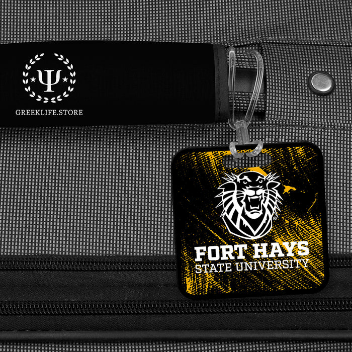 Fort Hays State University Luggage Bag Tag (square)