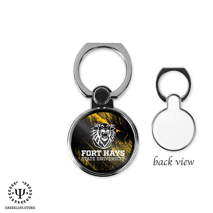 Fort Hays State University Ring Stand Phone Holder (round)