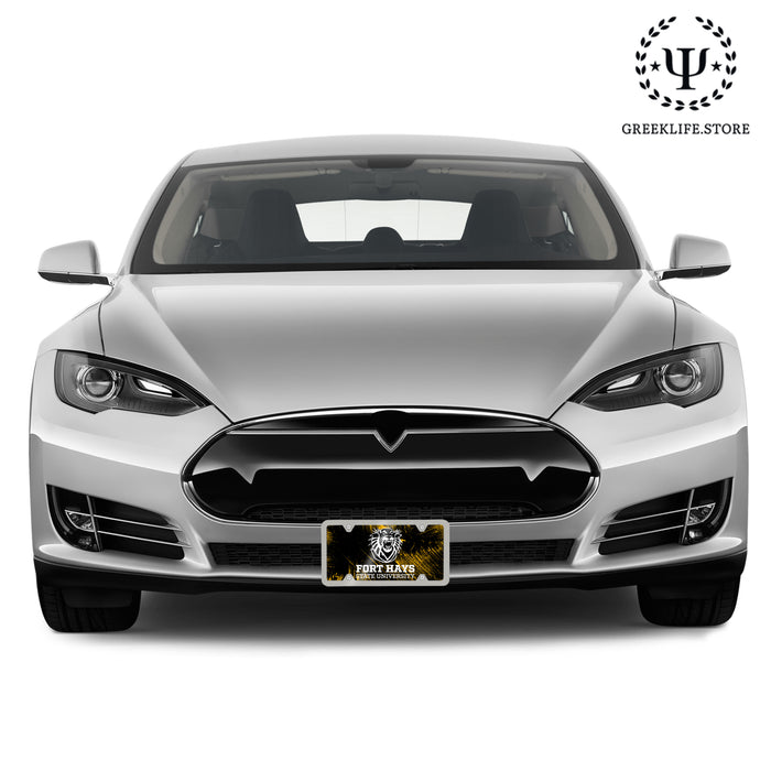 Fort Hays State University Decorative License Plate