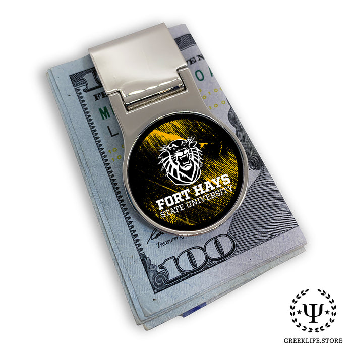 Fort Hays State University Money Clip